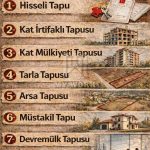 TAPU ÇEŞİTLERİ