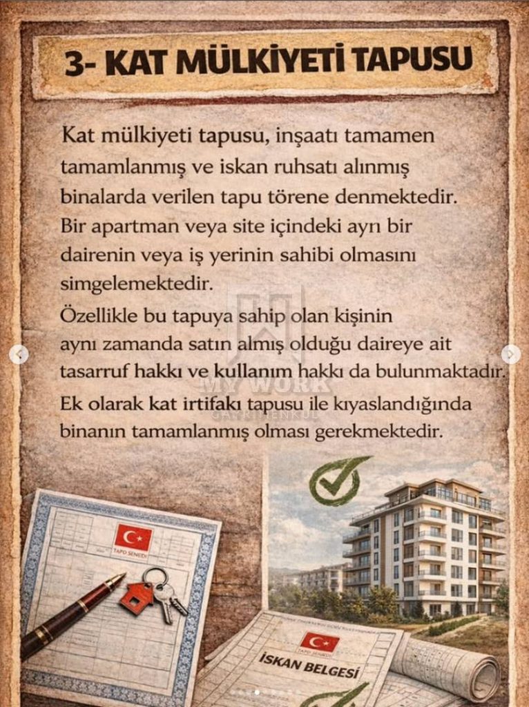 Kat Mülkiyeti Tapusu